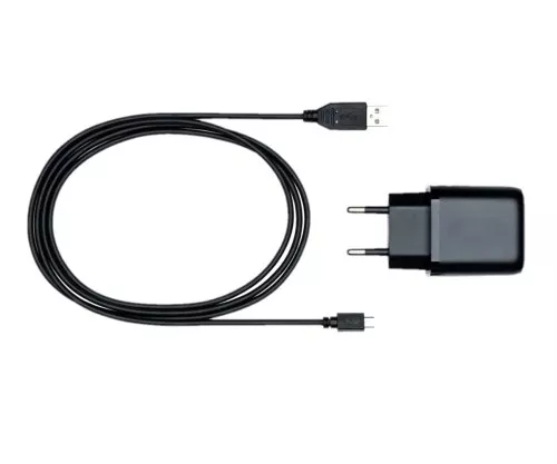 Adaptador de carga USB PD/QC 3.0 incl. cable micro USB de 2 m 20 W, 3,6 V~5,9 V/3 A; 6~9 V/2 A; 9 V~12 V/1,5 A